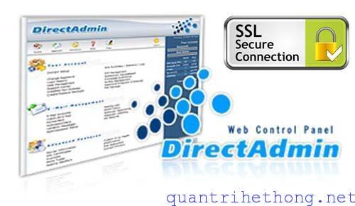 DirectAdmin SSL install