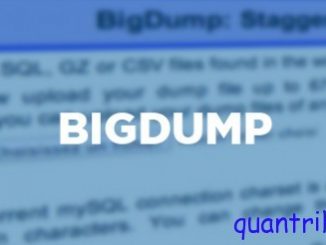 bigdump import database