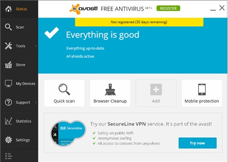 avast free antivirus 2016
